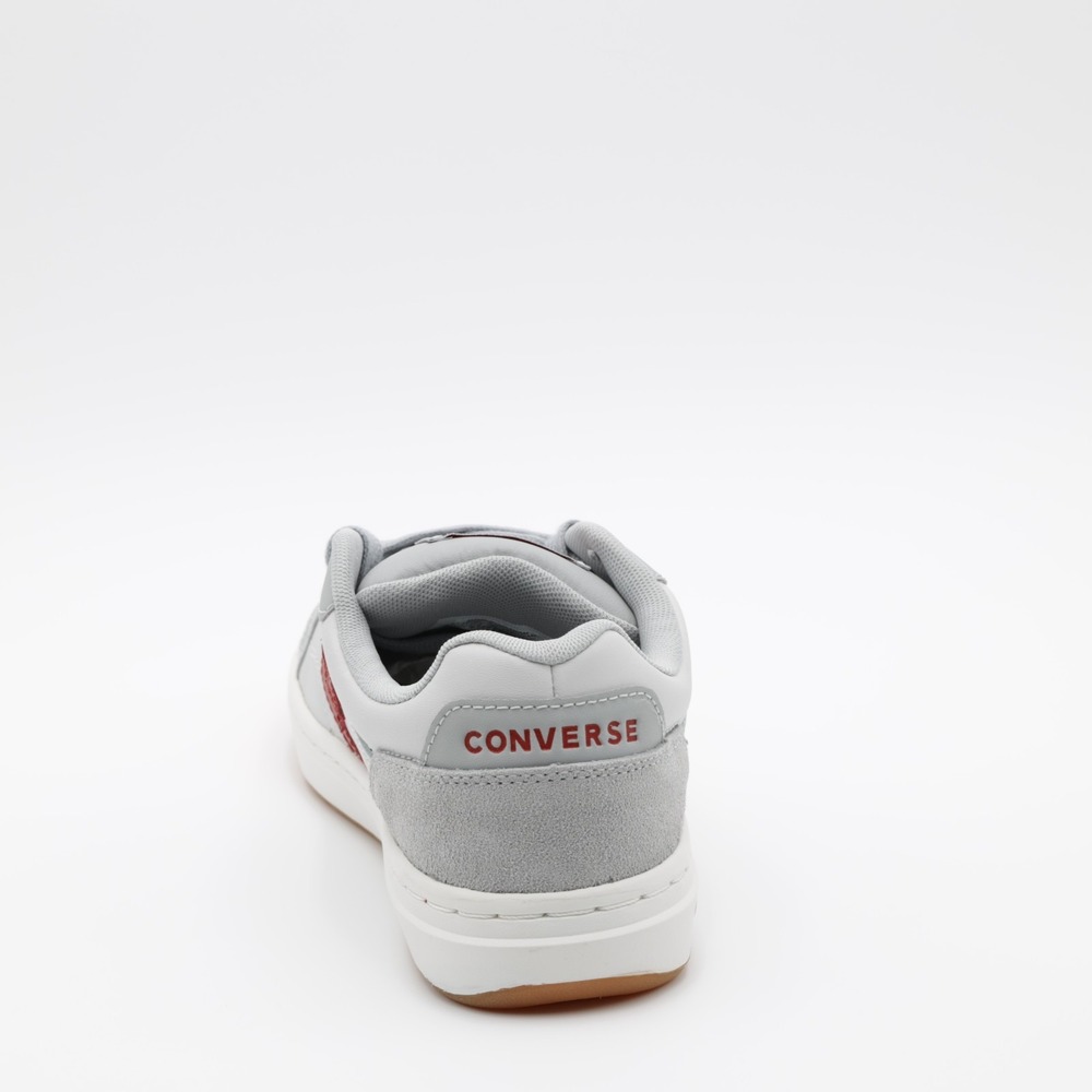 Converse Unisex Pro Blaze Classic Leather Suede Low‎ Shoes Gray/Burgundy Size 9 - Picture 5 of 11